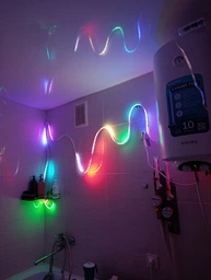 Неоновая лента 10 метров управления с телефона LED Neon Rope Light гибкая умная светодиодная подсветка USB Bluetooth IP68 (LONGITUD) фото от покупателей 18