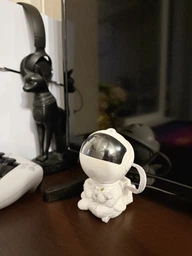 Лазерный ночник-проектор звездного неба Astronaut Star 5W 7 режимов White фото от покупателей 15