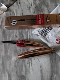 Туш водостійка для вій 2в1 Yanqina 4d Mascara Чорна 10 г фото від покупців 1