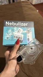 Ингалятор небулайзер Nebulizer Mesh Atomizer для детей и взрослых для дыхательной терапии портативный от сухого кашля насморка боли в горле для астматиков