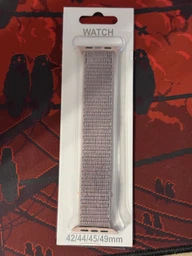 Нейлоновий ремінець Fruct Sport Loop Band для Apple Watch 38/40/41/42 mm Dark Black