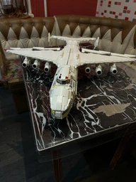 Конструктор для мальчика и девочки "Украинский самолет АН-225 МРИЯ. Авиация" 2509 деталей IBLOCK (PL-921-482)