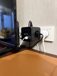 Мережевий зарядний пристрій RZTK Power Cube 4 + 2 USB-A + USB-С (PD20W) Black