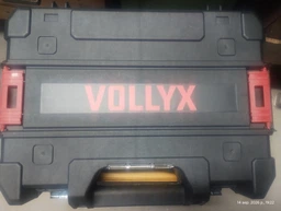 Лазерний рівень акумуляторний 4D Vollyx 16 ліній 360° зелений промінь нівелір самовирівнюється у кейсі червоний фото від покупців 1