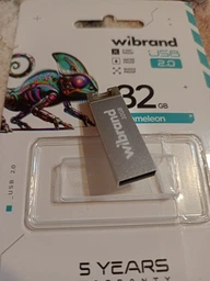 USB флеш накопичувач Wibrand 64GB Chameleon Blue USB 2.0 (WI2.0/CH64U6LU) фото від покупців 2