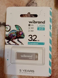USB флеш накопичувач Wibrand 64GB Chameleon Blue USB 2.0 (WI2.0/CH64U6LU)