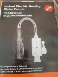 Миттєвий проточний водонагрівач кран Dеlimanо