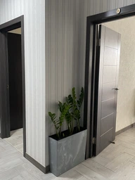 Горшок террасовый для цветов Urbi Case Beton Effect высокий Маренго мраморный (DUC600TE-425U)