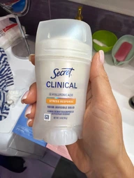 Дезодорант антиперспирант Secret Clinical Strength Invisible Solid Stress Response женский сухой 45 г