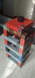 Магнітний конструктор Minecraft магнітні кубики у стилі Майнкрафт будівельний блочний 3D набір 143 магнітних блоків дитячий розвивальний для дітей хлопчиків і дівчаток іграшка з магнітами для творчості моделювання складання подарунка Magnetic фото від покупців 7