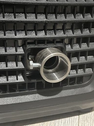 Гофротруба для отвода выхлопных газов на генератор Ø25 с переходником фото от покупателей 1