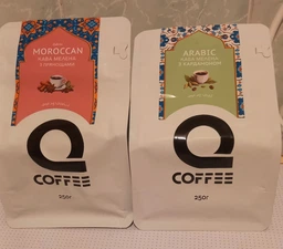 Кофе молотый Q Coffee с кардамоном + марокканская со специями 250х2 фото от покупателей 1