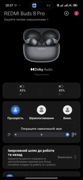 Наушники Xiaomi Redmi Buds 8 Pro Obsidian Black (6932554458171)