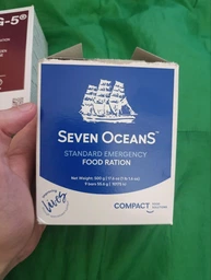 Сухой паек Seven Oceans 500 г пищевой набор длительного хранения для экстренных ситуаций туризма фото от покупателей 2