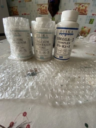 Комплекс Омега-3+Д3+К2+Е Oeska 90 капсул | Omega-3+D3+K2+E Complex | Тригліцеридна форма Омега-3 | Triglyceride Form | TG