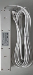 Мережевий фільтр-подовжувач RZTK Line 518 1.8 м 5 розеток Black