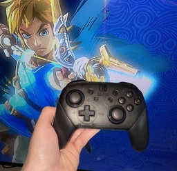 Геймпад Nintendo Switch Pro Controller (Black) [31719]