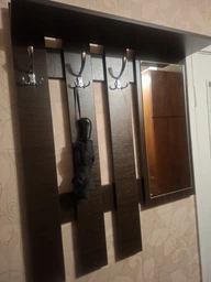 Вішалка Еверест Тандем з дзеркалом венге (TQP-5725)