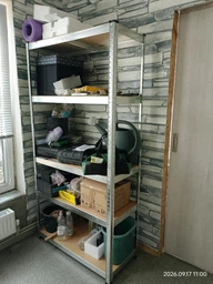 Стеллаж 4P StrongShelf 180Х90X40 см оцинкованный, равномерная нагрузка 175кг/полка, общая нагрузка до 875кг фото от покупателей 4