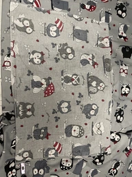 Комплект постільної білизни MirSon Сімейний 2x143x210 см 17-0672 Silver Owlets Бязь (2200010182859) фото від покупців 1