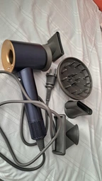 Професійний фен стайлер для волосся Super Hair Dryer 1600 Вт + 5в1 насадок, рожевий, фуксія фото від покупців 2