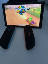 Защитный противоударный чехол бампер из TPU для игровой консоли Nintendo Switch 2 Черный фото от покупателей 1