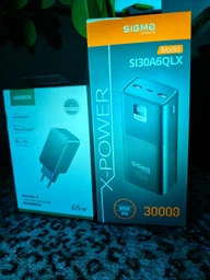Мережевий зарядний пристрій Ugreen X553 Nexode S USB-A+2xUSB-C 65W GaN Tech Fast Charger Space Gray (UGR-35042) фото від покупців 1