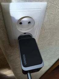 Мережевий зарядний пристрій Ugreen X553 Nexode S USB-A+2xUSB-C 65W GaN Tech Fast Charger Space Gray (UGR-35042)
