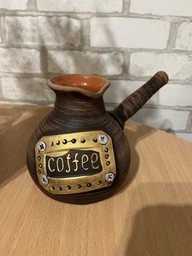 Турка СЛОВ'ЯНОЧКА 600мл кераміка Сoffee