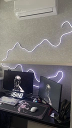 Неоновая лента 10 метров управления с телефона LED Neon Rope Light гибкая умная светодиодная подсветка USB Bluetooth IP68 (LONGITUD) фото от покупателей 12