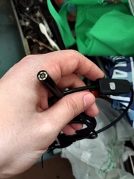 Ендоскоп для смартфона і комп'ютера Type-C + USB для Android Windows з гнучким зондом, 2 м, камера 5.5 мм автомобільний для будинку водонепроникний, гнучка камера