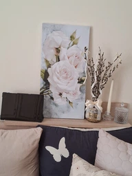 Картина на полотні Art Dekors Троянда 30x60 см MLP 134 фото от покупателей 1