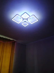 Люстра світлодіодна 517 Light 3color з пультом 120Вт Білий (01672)