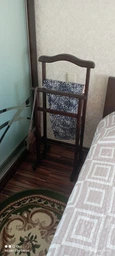 Вешалка напольная с полочкой дубовая 102x45x37 см коричневая фото от покупателей 2
