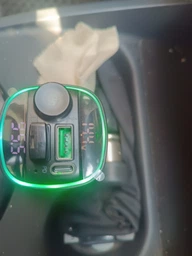 Автомобільний ФМ трансмітер FM модулятор з Bluetooth адаптер для автомобіля зі швидкою зарядкою підсвіткою мікрофоном блютуз CAR C22 PD Type-C + USB 22Вт напруга АКБ трансміттер перехідник для гучного зв'язку фото від покупців 1