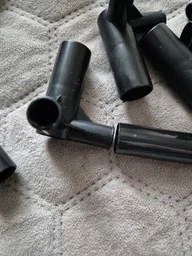 Угловая вешалка в прихожую с подставкой для обуви Corner coat rack Черная фото от покупателей 2