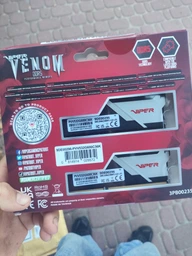 Модуль пам'яті DDR5 32GB (2x16GB) 6000 Patriot Vіper Venom C36 (PVV532G600C36K)