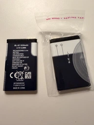 Акумулятор BL-5C 1020 mAh для телефонів Nokia 1110, 1100, 11208, 6230 та інших