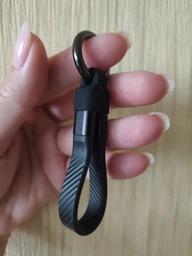 Кабель USB Type-C MISSION 40 Gbit, 250 W, 8K гибкий с брелоком, чорний