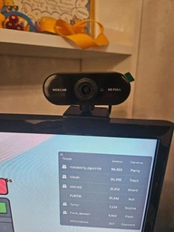 Вебкамера з мікрофоном для пк веб камера для комп'ютера стрімів з автофокусом web камери вебкамери full hd фото від покупців 12