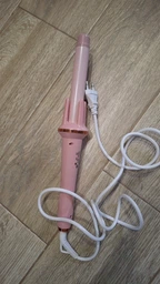 Автоматична плойка для локонів Hair Curler, електричний стайлер для завивки волосся з автоматичним обертанням, 4 температурні режими (150°, 170°, 190°, 210°), стайлер для створення локонів, рожевий, LY-884-Pink фото від покупців 12