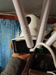 Беспроводная камера видеонаблюдения WiFi Smart Life 1280x720 поворотная, ночная съемка, датчик движения Белый