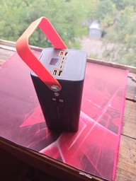 Повербанк 30000 mah 22.5W Qinetiq RQ-30 с LED дисплеем и быстрой зарядкой PD/QC кабель Type-C в комплекте powerbank 30 000 павербанк для телефона apple айфона iphone самсунг samsung роутера планшета универсальный павер банк с фонариком Space black фото от покупателей 15