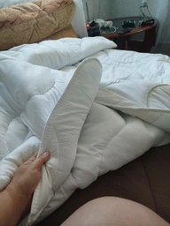 Ковдра Sleepingg Dream всесезонна Двоспальна 175х210 см Антиалергійне волокно Біла (4820227289097)