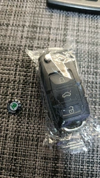 Корпус викидного ключа для Skoda 3 кнопки Без леза Galakeys (14-16)