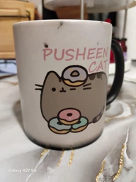 Кружка-хамелеон Кот Пушин (Pusheen Cat) 330 мл Керамика (93429-3346) фото от покупателей 2