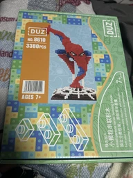 Блочний конструктор SPIDER MAN 8610 — 2280 деталей, пластикові блоки, модель 46 см