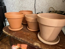 Горщик гладкий 27*24*7,9 котто, кераміка 000002940