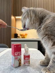 CBD-краплі для котів CODY Pet Co з олією лосося 3%, 30 мл | THC FREE | Омега-3+6
