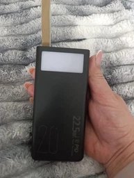 Повербанк 50000 mah 22.5W Super Fast Charge 10024 з LED дисплеєм і швидкою зарядкою PD/QC 3 порта powerbank павербанк для телефона apple айфона iphone самсунг samsung роутера планшета універсальний з ліхтариком фото від покупців 15